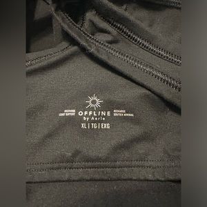 Aerie black sports bra